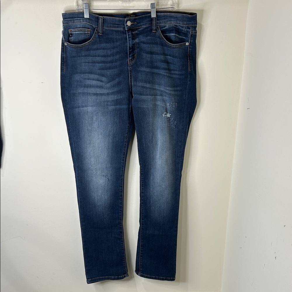 JUDY BLUE Joshua Straight Fit Jeans JB8277DK Size 1XL